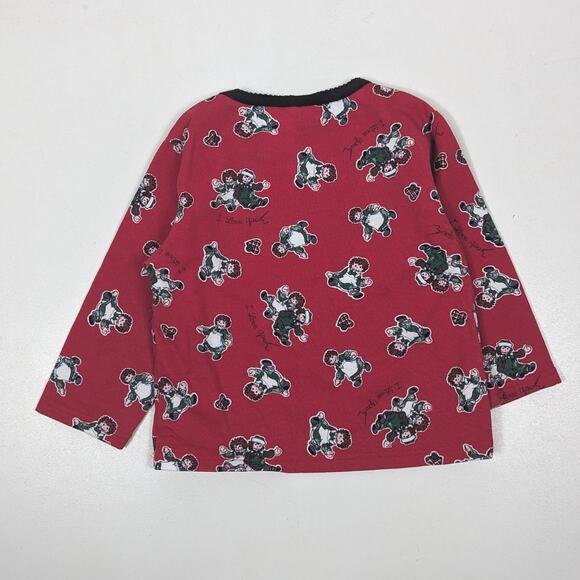 Vintage Snowden Sweatshirt Girls Size 3T Red Raggedy Andy - Picture 3 of 4